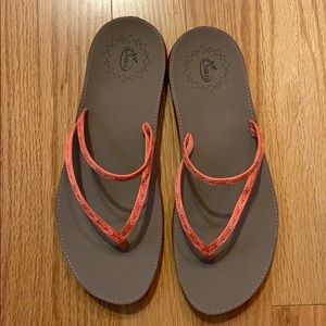 NWOT Chaco Flip Flops Size women’s 10